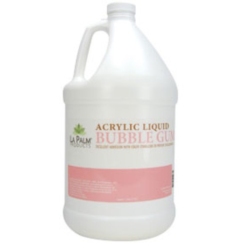 Bubble Gum Acrylic Liquid - 1 Gallon (Bubble Gum Acrylic Liquid - 1 Gallon) by www.nailsandbeautysupply.com